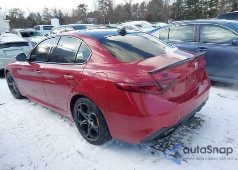 2018 Alfa Romeo Giulia Ti Sport Awd from USA, damaged, VIN ZARFAEEN3J7580237